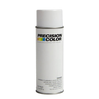 Professional gutter touch-up paint spray can by Precision Color for repairs.