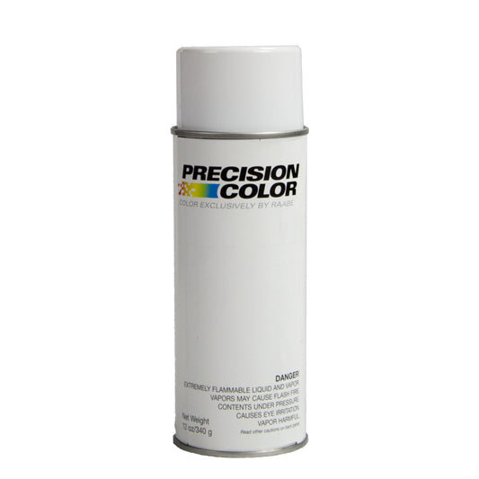 Professional gutter touch-up paint spray can by Precision Color for repairs.