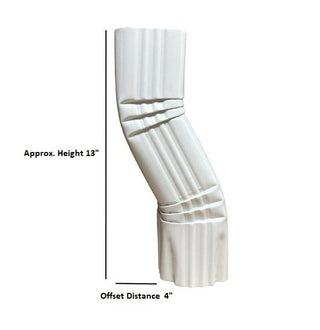 3x4" Double A Offset 4 in.