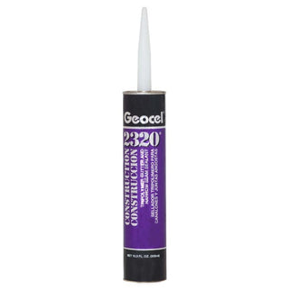 Geocel 2320 Professional Tripolymer Sealant 10.3oz tube for heavy-duty waterproofing.