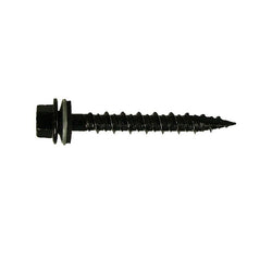 Speed Master® #10 x 1-½ in. Hex Head with Washer Screw BLACK