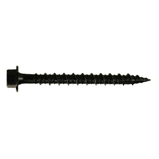 Speed Master?? #10 x 2 in. Hex Head Screw BLACK (No Washer)