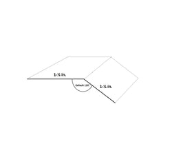 1-?« in. x 1-?« in. Drip Edge Flashing