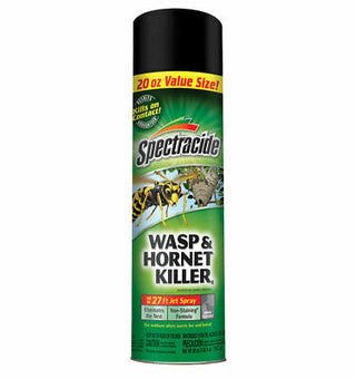 Spectracide Wasp & Hornet Killer spray can, 20 oz value size.
