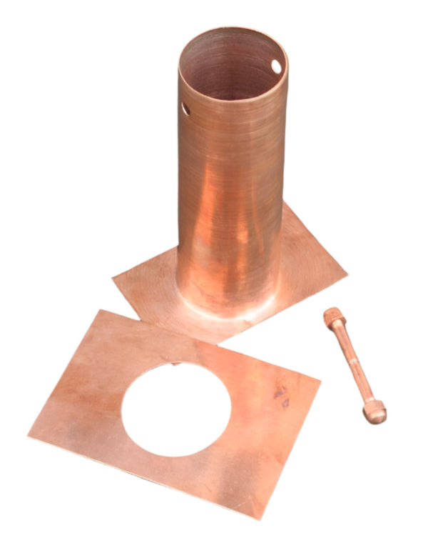 Installation Kit Copper 6" for Rain Chain