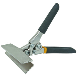 6-inch straight jaw sheet metal seamer with durable steel construction.