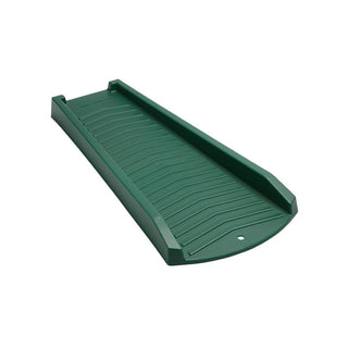 Splash Block in forest green - premium gutter runoff drainage solution
