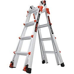 Little Giant Step & Ladder with professional-grade aluminum construction.