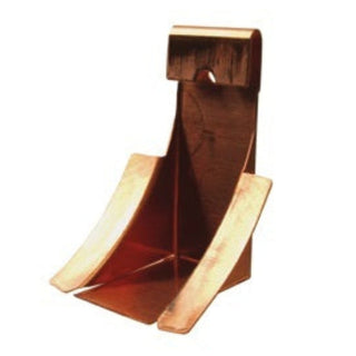 Professional half round wedge tool made of premium aluminum for gutter installation.