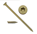 6" Construction Screw Bronze