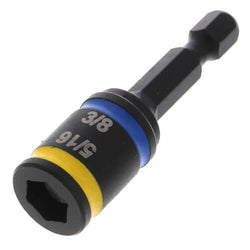 Malco Hex Driver 3/8 inch with color-coded bands for easy identification.