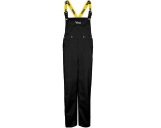 Viking Wear Rain Bibs Black W/ Detachable Pants Lined