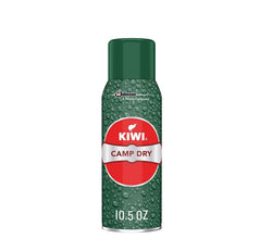 KIWI Camp Dry Water Repellent 10.5 oz can for waterproofing outdoor gear.