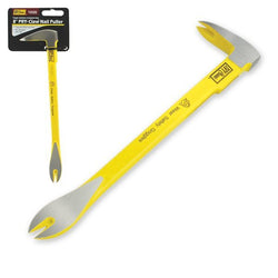 8-inch Ivy PRY-Claw Nail Puller with yellow forged steel design.