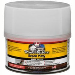 JB Wood Restore Repair Putty for wood filler and restoration.