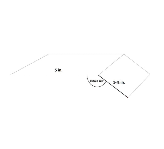 1-?« in. x 5 in. Drip Edge Flashing